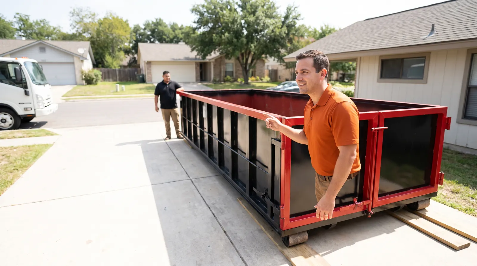 Dumpster in Antonio, TX